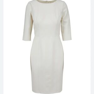 Carolina Herrera Virgin Wool Knee Length Dress